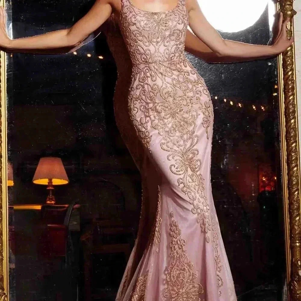 CINDERELLA DIVINE  DRESS - Rose Gold